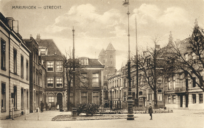870 Gezicht op de Mariahoek te Utrecht.